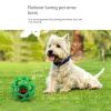 Dog toy hollow ball bite-resistant elastic rubber ball bell pet toy