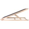 Foldable Wooden Dog Ramp for High Beds Non-Slip Heights Adjustable Ramp