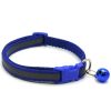 Pet Color Buckle Reflective Collars, Safety Adjustable for Puppy Night Outdoor