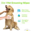 Pet Favas Dog Wipes for Paws and Butt