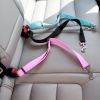 Dog Car Seat Belt for Accessories Goods Animals Adjustable Harness