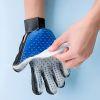 Pet Hair Removal Gloves Massager Bath Cleaning Tool for Dogs