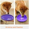 Pet UFO Toys Flying Discs Training, Toy Puppy Rubber Fetch Flying Disc