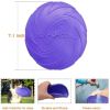 Pet UFO Toys Flying Discs Training, Toy Puppy Rubber Fetch Flying Disc