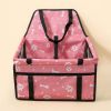 Travel Dog Bag Car Booster Seat Breathable Folding Soft Washable