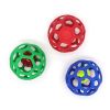 Dog toy hollow ball bite-resistant elastic rubber ball bell pet toy