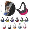 Pet Carrier S/L Outdoor Travel Dog Shoulder Bag Mesh Oxford Single Comfort Sling Handbag Tote Pouch