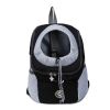 Travel Backpack, Double Shoulder Portable Outdoor Dog Carrier Bag Travel Set