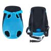 Denim Dog Backpack Outdoor Travel Carrier Bag for Small Dogs