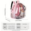 Pet Carrier Backpack, Space Capsule Bubble, Waterproof Outdoor Use