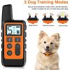 Dog Training Collar; Waterproof Shock Collars Range 1640 ft