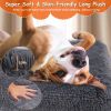 Dog Bed Soft Plush Cushion Warm Mat with Long Plush