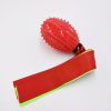 TPR Sounding Ribbon Ball Molar Bite-resistant Dog Toy Ball Training