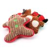 Christmas pet chew toy molar bite-resistant cute cartoon dog toy