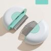 2-in-1 Travel Connecting Grooming Pet Comb and Deshedder