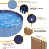 Foldable Pet Swimming Pool Bathing Tub Playmat Kids Pools