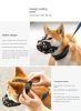 Dog Muzzle Prevents Chewing and Biting; Allows Panting and Drinking-Comfortable