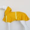 dog raincoat cloak type reflective strip, windproof dog hooded raincoat