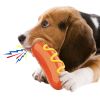 Sausage Dog Chew Toys, Toothbrush, Squeaky Fun for Small- Medium-Large Dogs