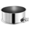 Stainless Steel Dog Bowl, Detachable Pet Cage Food Water Bowl with Clamp Holder