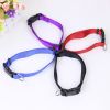 Dog Collar Solid Color Quickly Disengaged Dog Training Collar Teddy Bichon