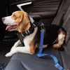 Adjustable Pet Safety Belt Leash; Dog Car Seat Belt for Traveling