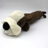 Pet dog gnaws and makes sounds toy dog plush toy; clean teeth toy