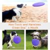 Pet UFO Toys Flying Discs Training, Toy Puppy Rubber Fetch Flying Disc